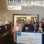 Twin City News MVR Bank Donation
